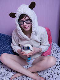 Find-Best-Teens.com presents: Innocent teen cutie does something really naughty to her daddy before bedtime and she really seems to like it